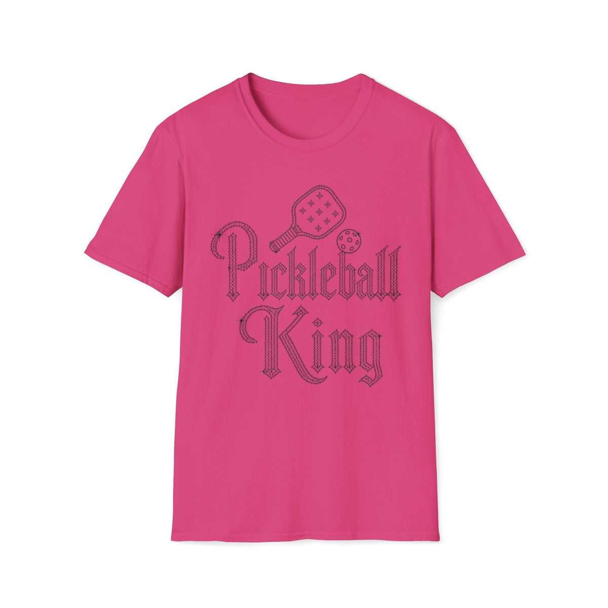 Pickleball King Crown Glam Light T-Shirt
