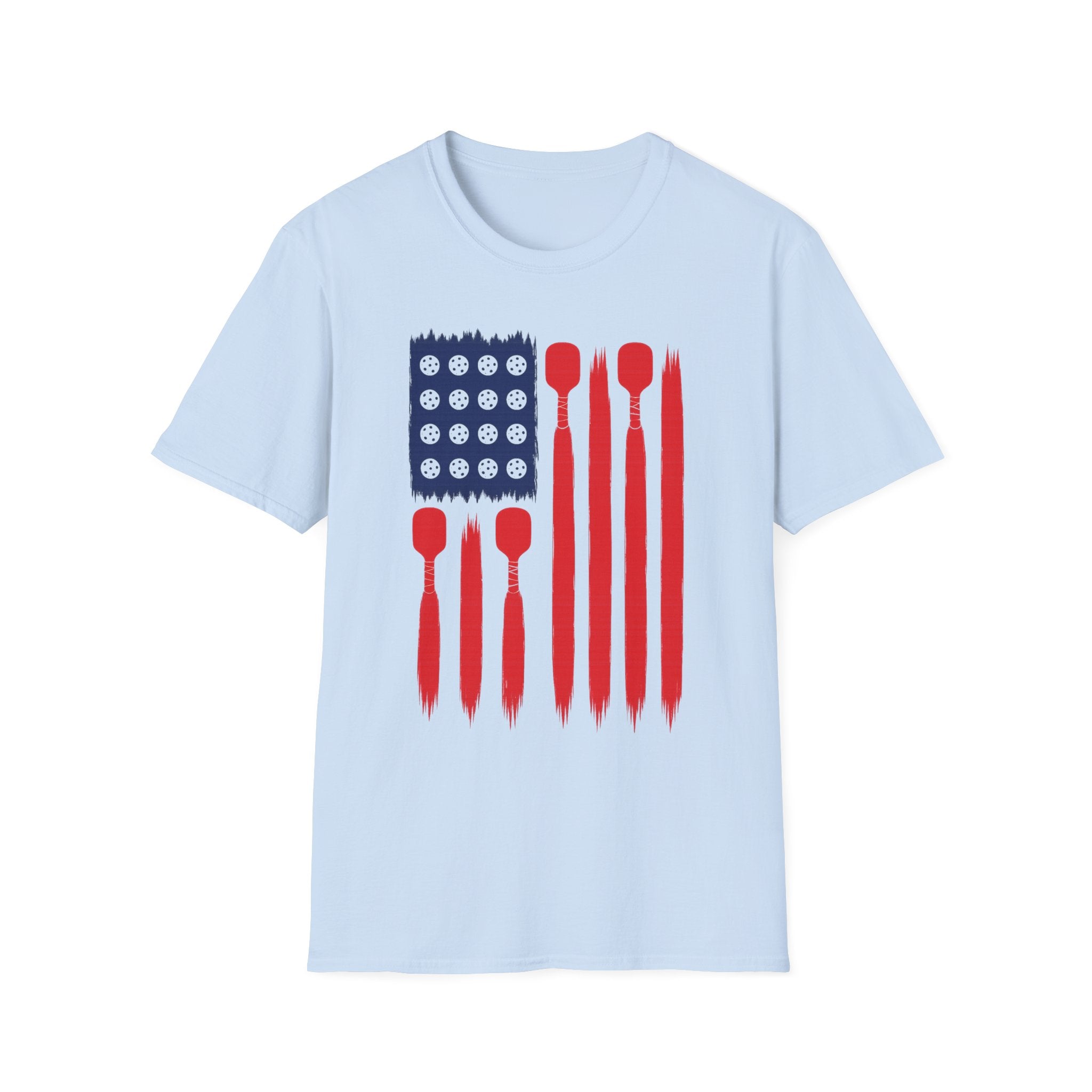 USA Vertical Flag Pickleball