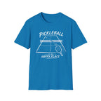 Pickleball is My Happy Place Dark T-Shirt