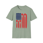USA Vertical Flag Pickleball