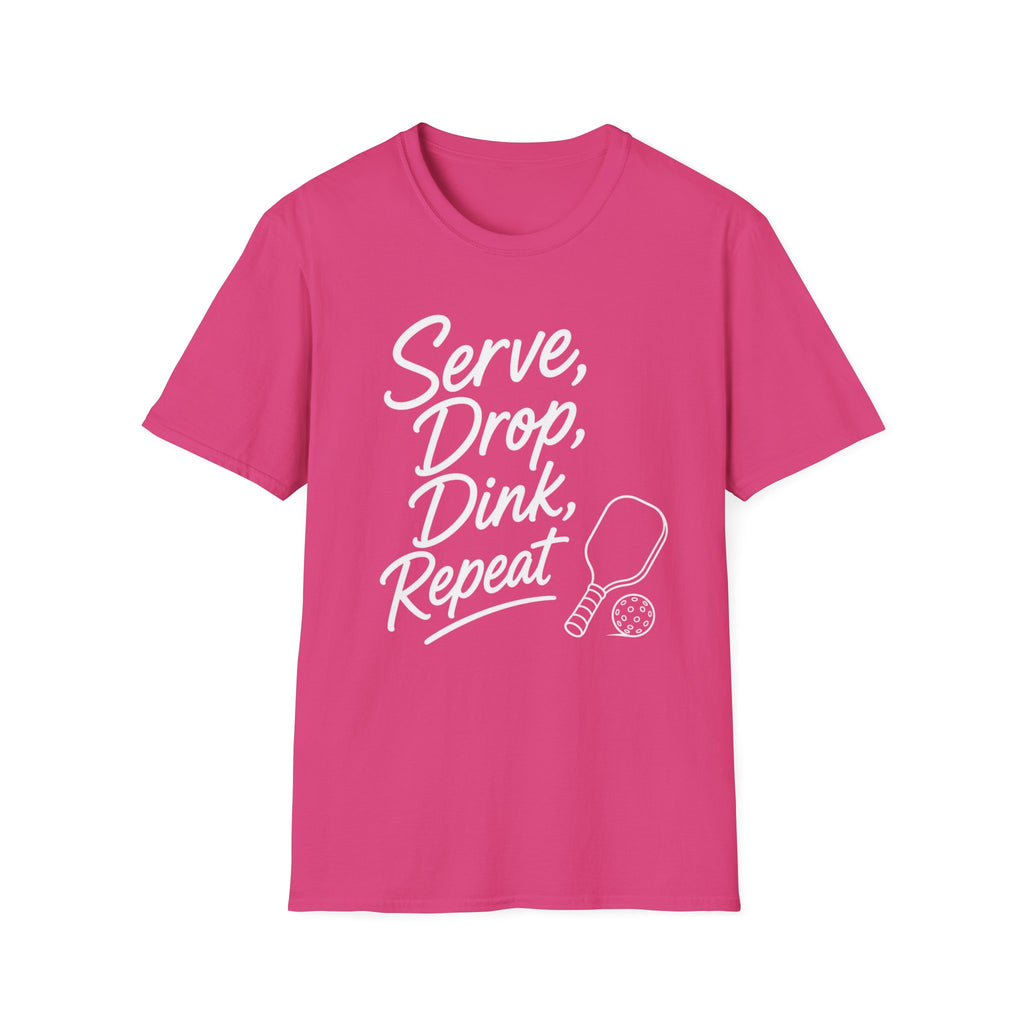 Serve Drop Dink Repeat Dark T-Shirt