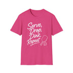 Serve Drop Dink Repeat Dark T-Shirt