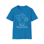 Dink Responsibly Dark T-Shirt