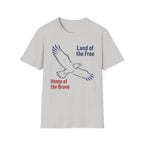 Eagle Home of the Free Land of the Brave T-Shirt