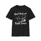 Heart Beats and Paddle Sweeps Dark T-Shirt