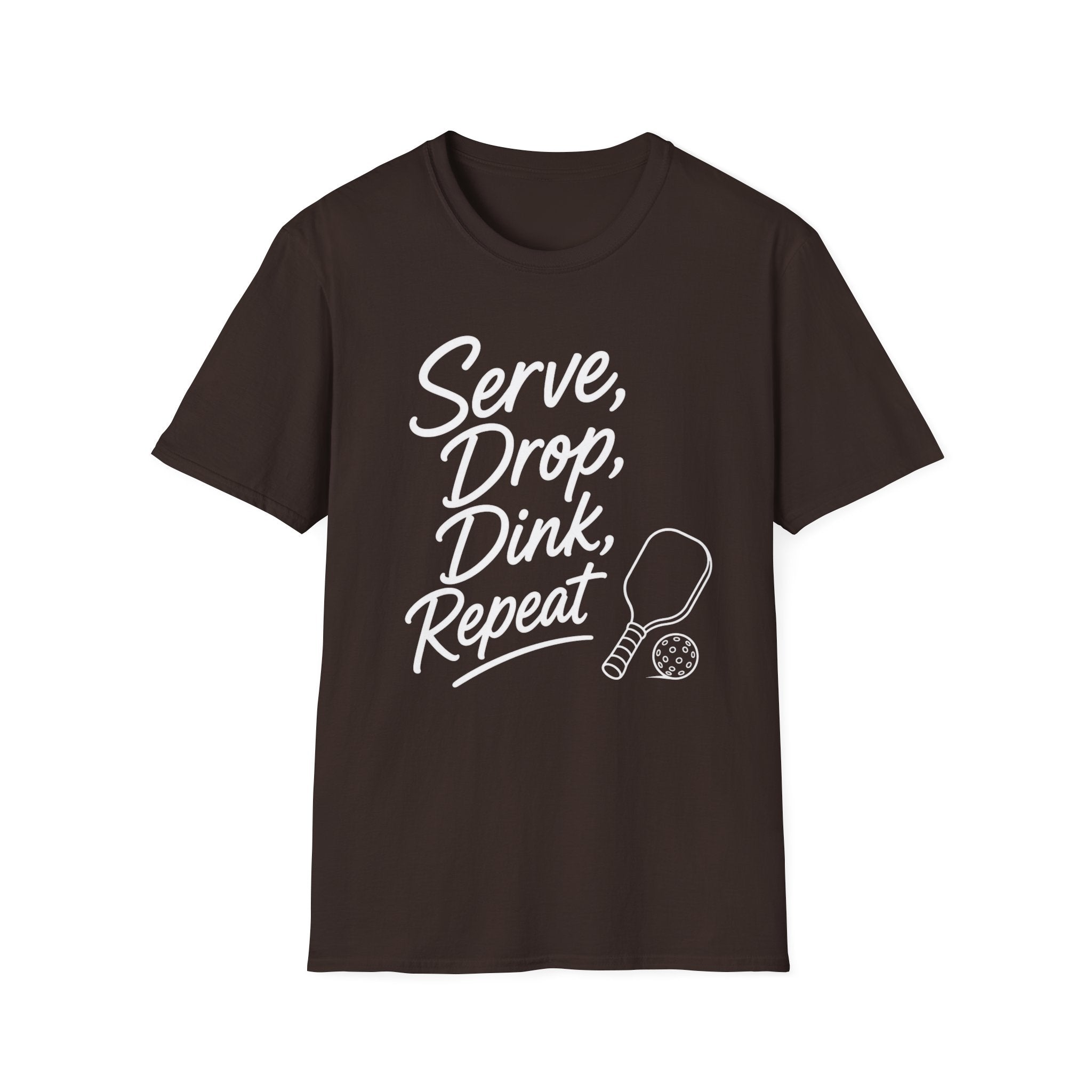 Serve Drop Dink Repeat Dark T-Shirt