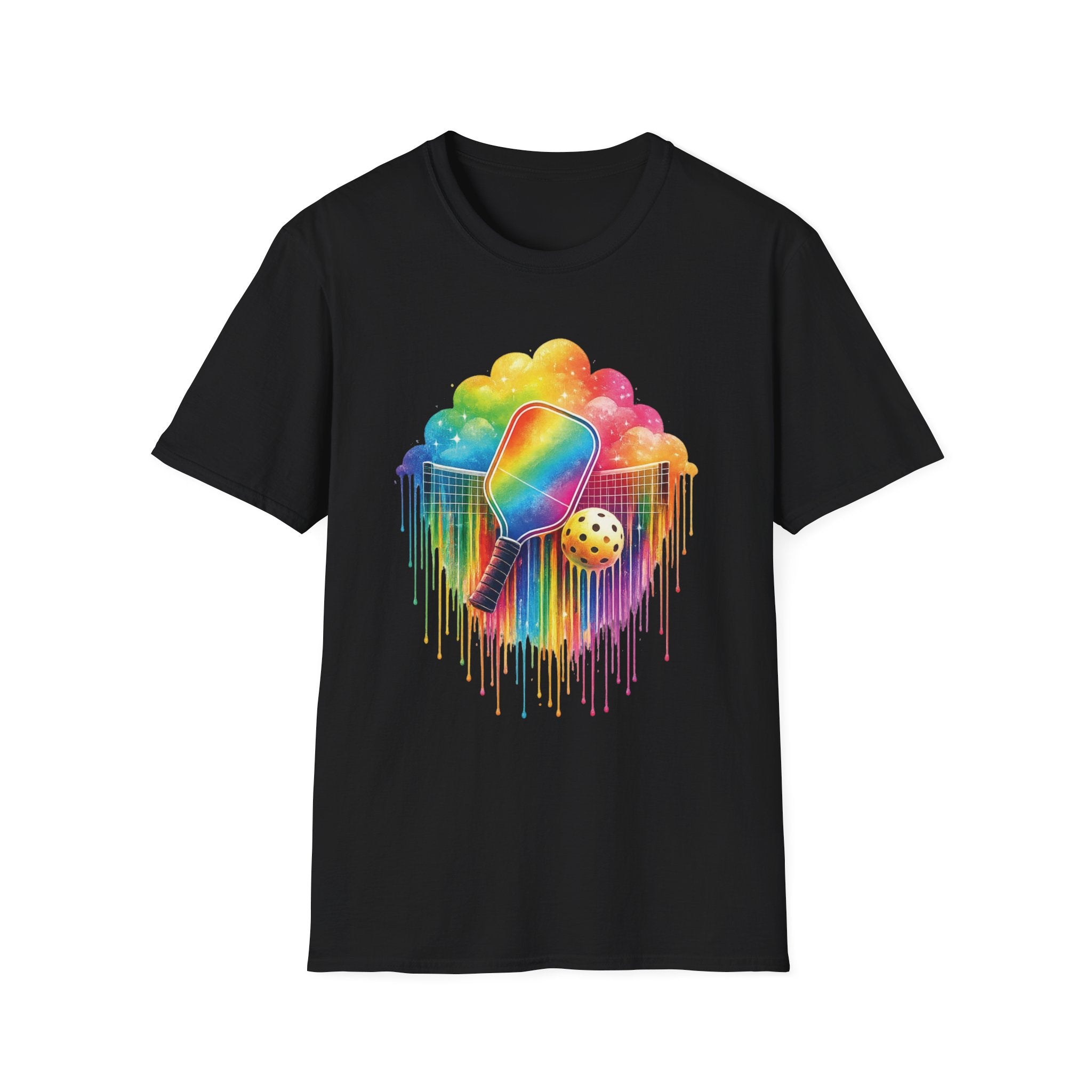 Paint Drip Pickleball Dreamscape T-Shirt