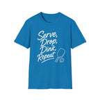 Serve Drop Dink Repeat Dark T-Shirt