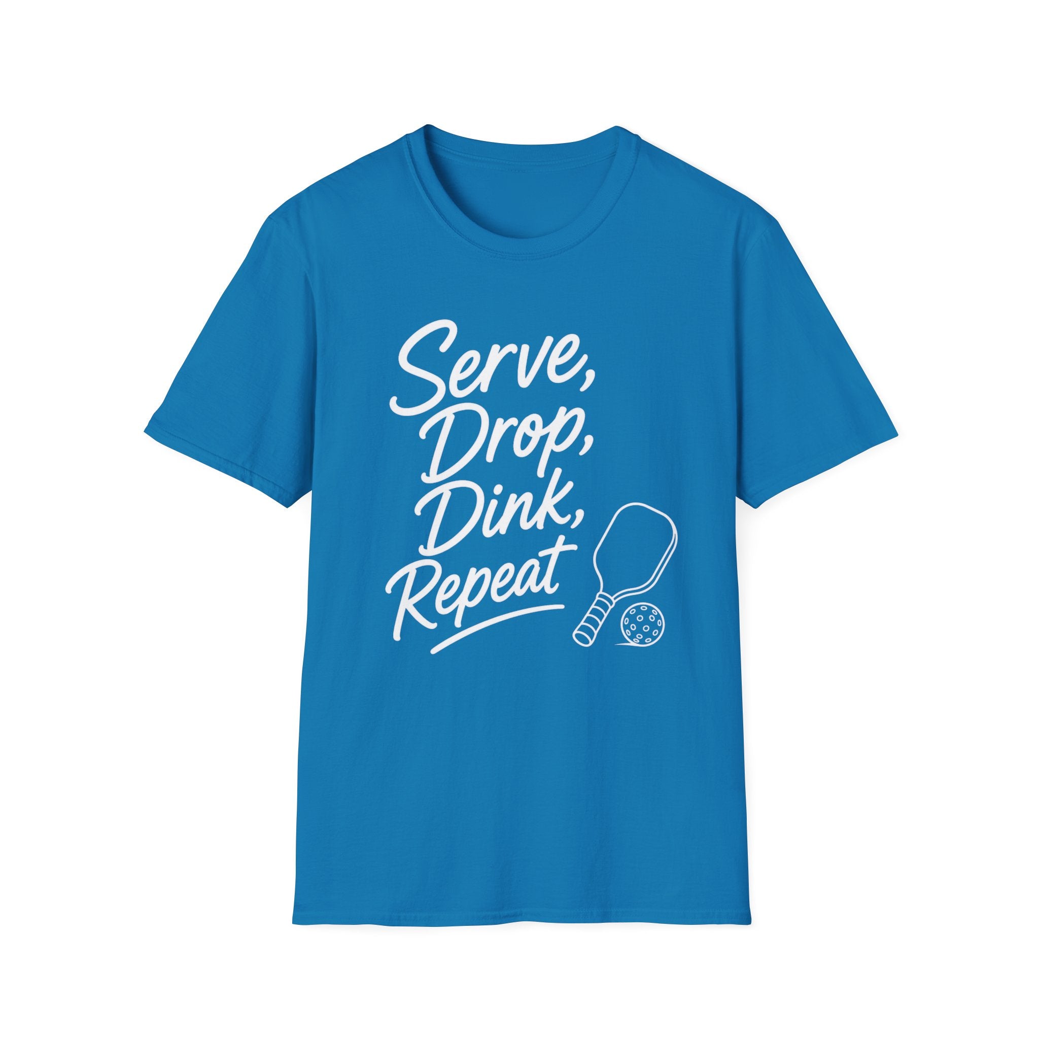 Serve Drop Dink Repeat Dark T-Shirt