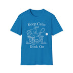 Keep Calm and Dink on Dark T-Shirt