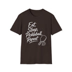 Eat Sleep Pickleball Repeat Dark T-Shirt