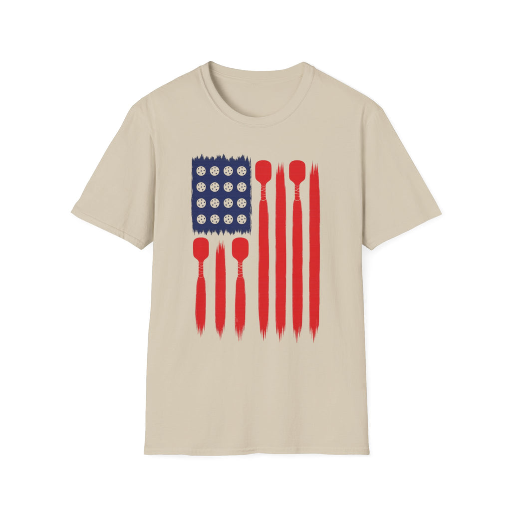 USA Vertical Flag Pickleball