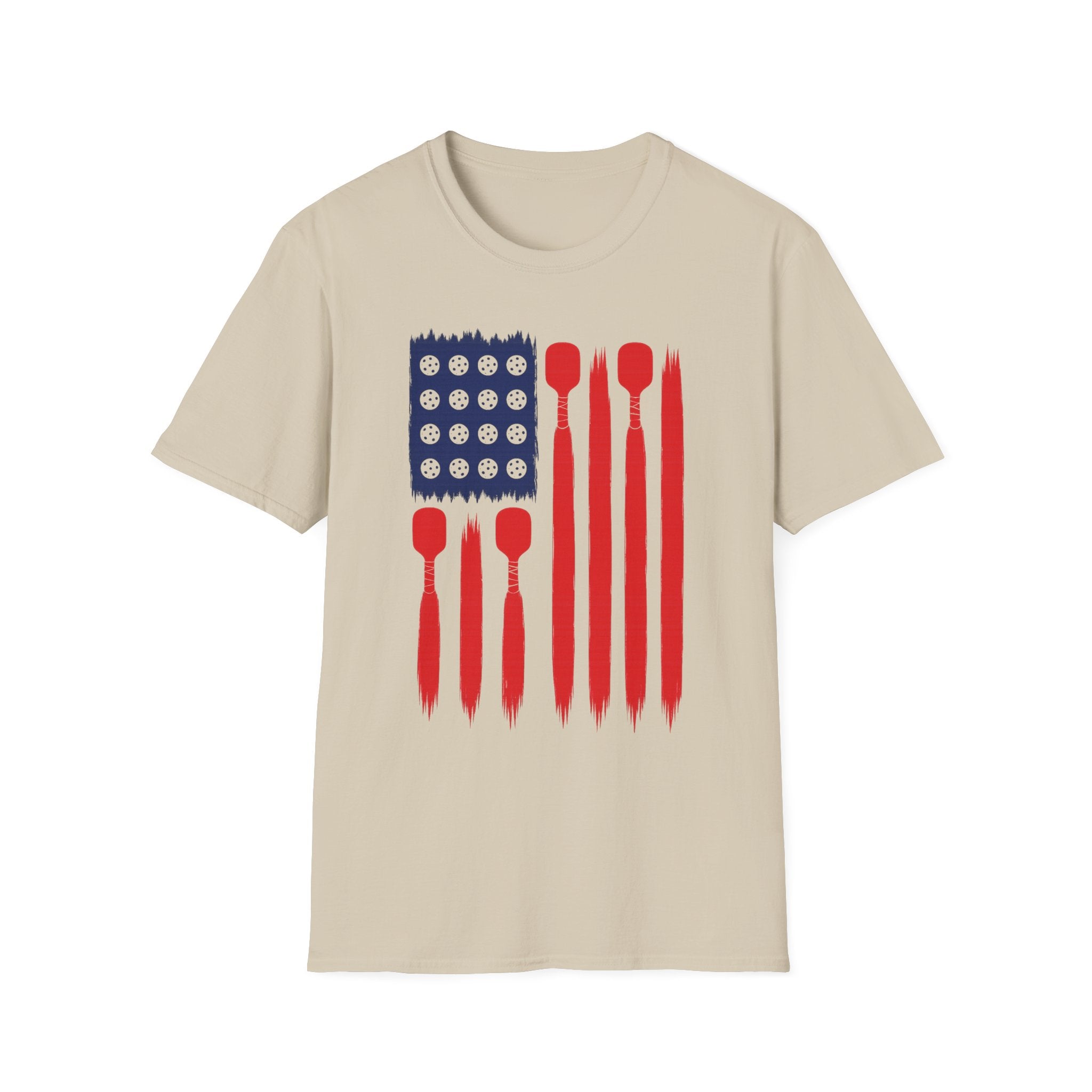 USA Vertical Flag Pickleball