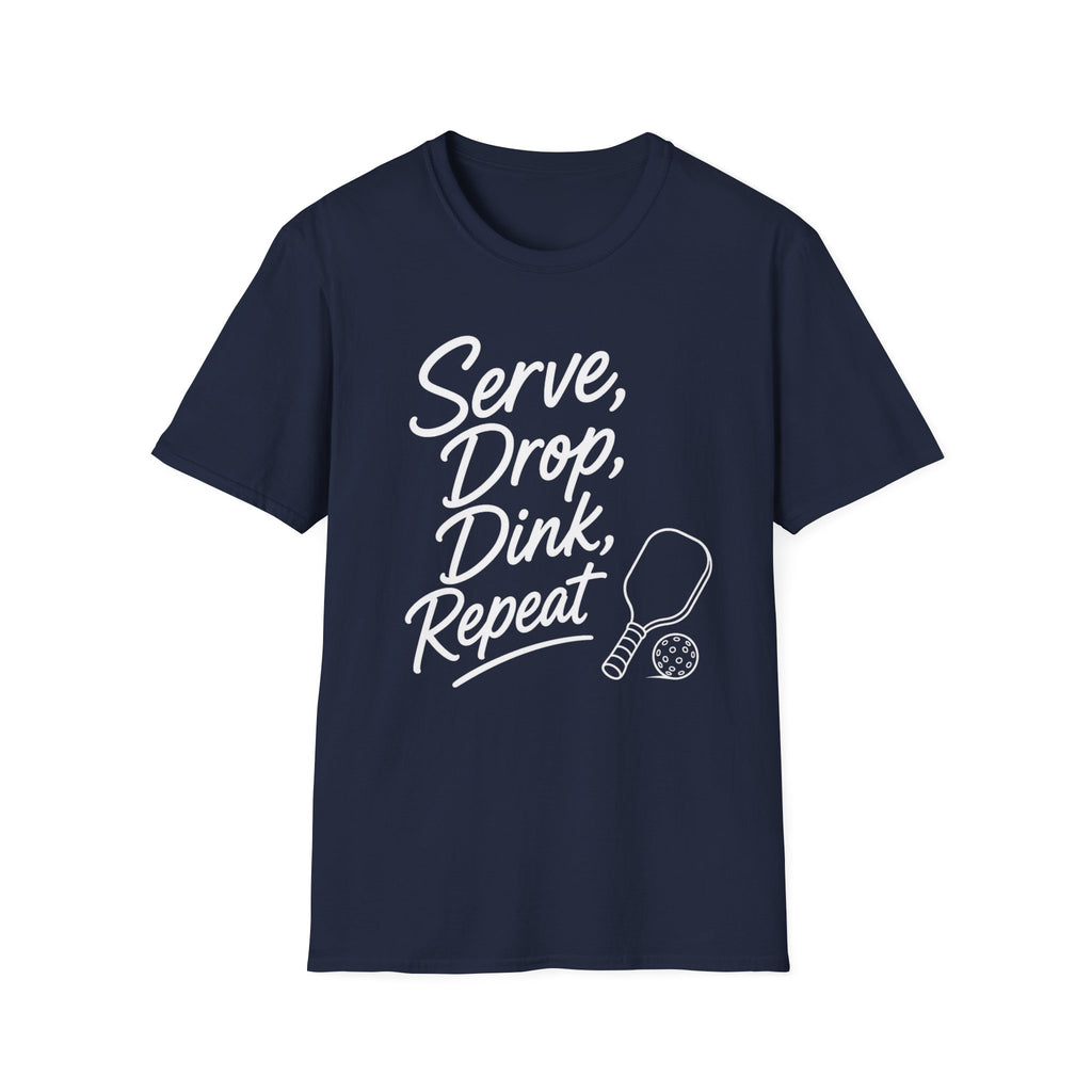 Serve Drop Dink Repeat Dark T-Shirt