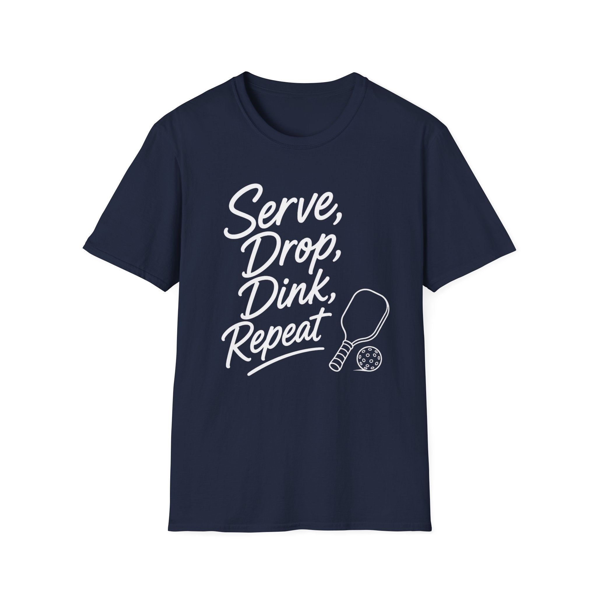 Serve Drop Dink Repeat Dark T-Shirt