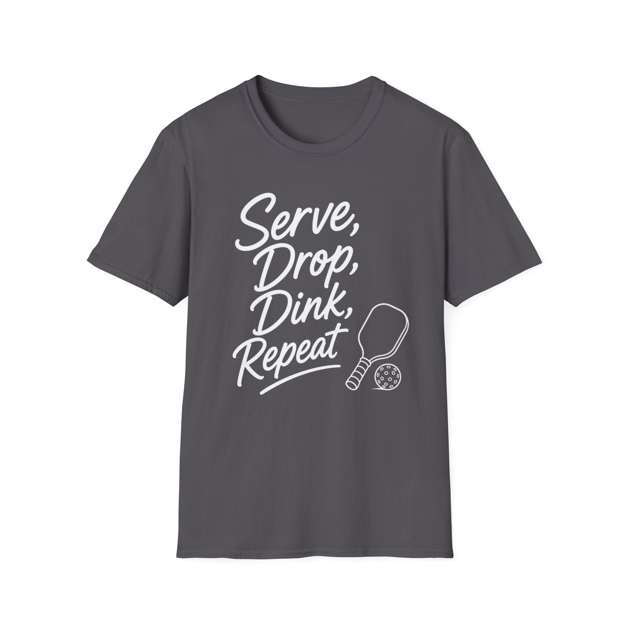 Serve Drop Dink Repeat Dark T-Shirt