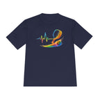 Heartbeat & Paddle color  — Moisture-Wicking Shirt