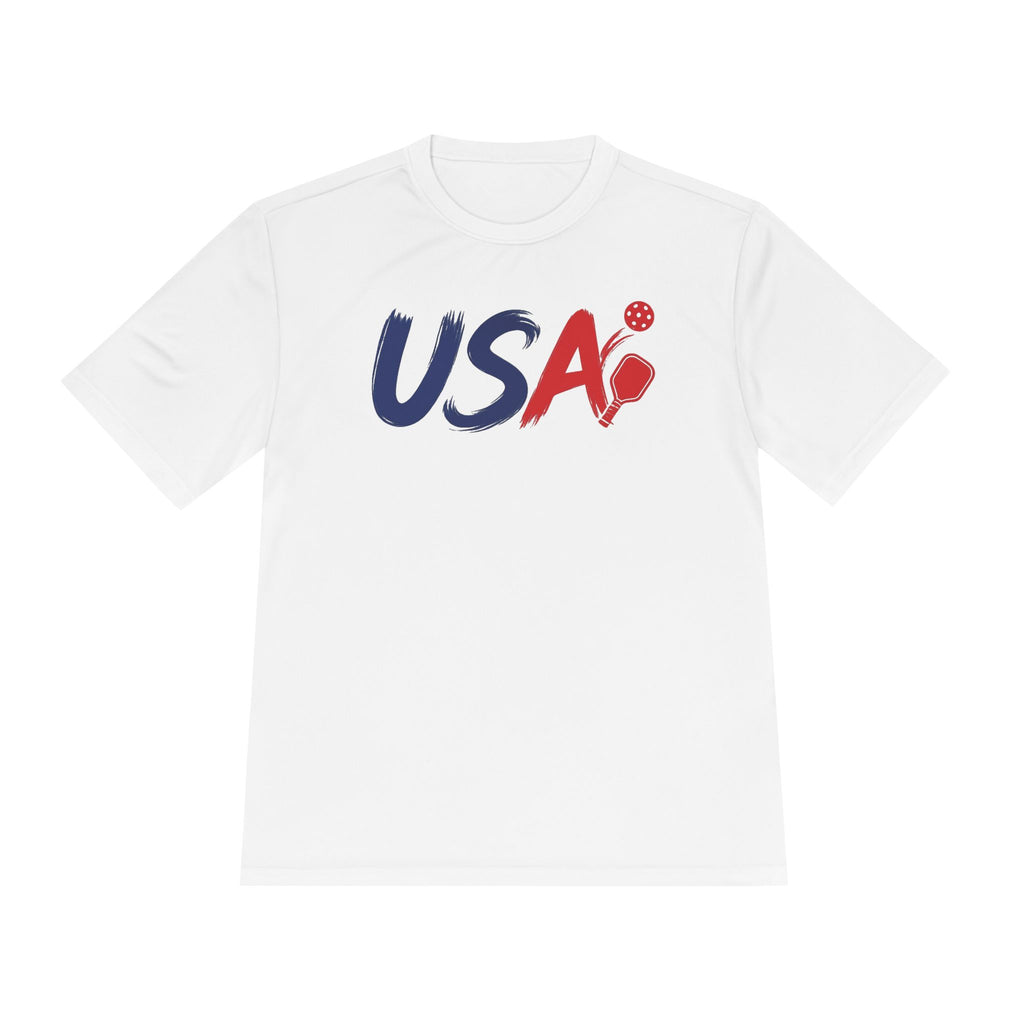USA Pickleball Tee — Moisture-Wicking Shirt