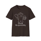 Dink Responsibly Dark T-Shirt