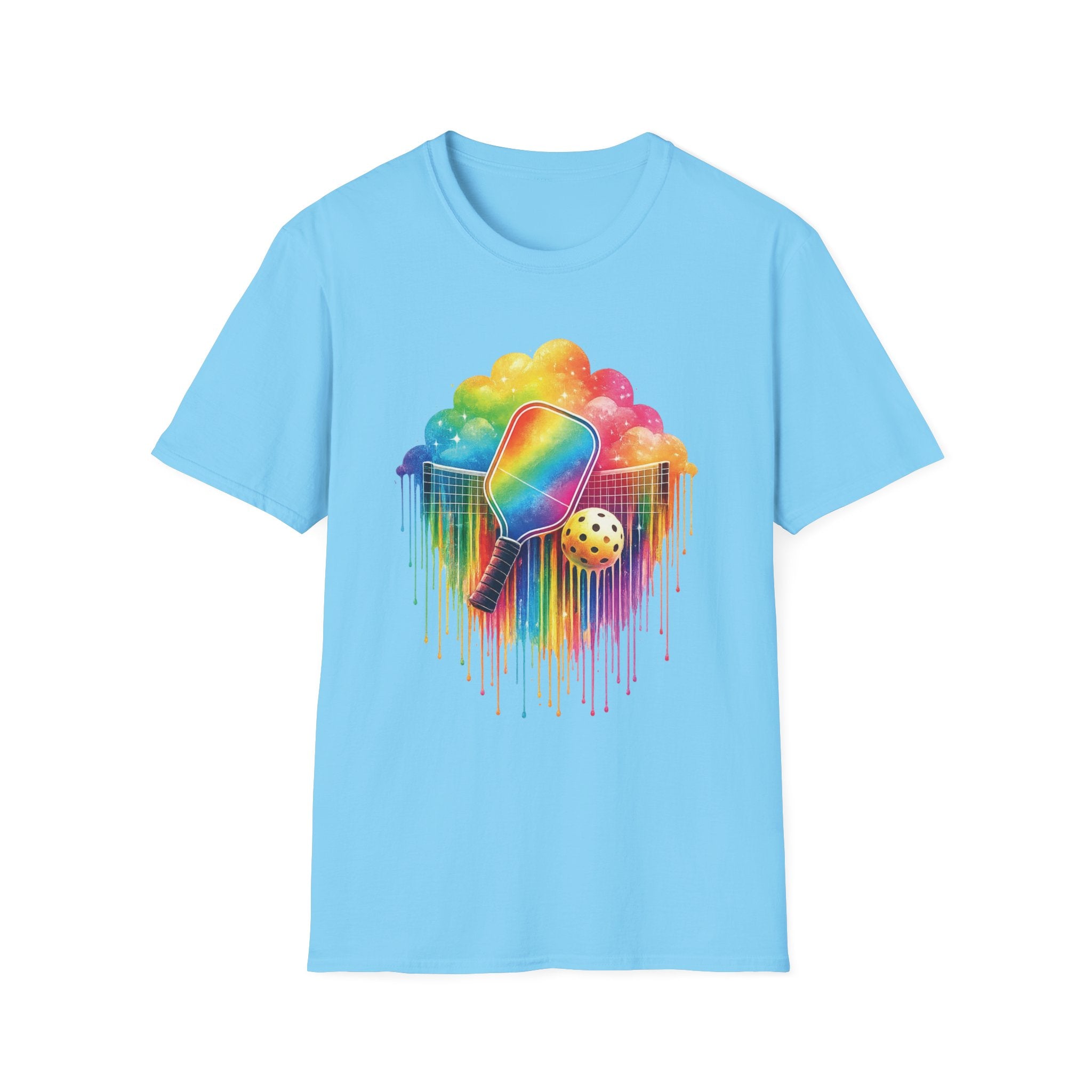Paint Drip Pickleball Dreamscape T-Shirt