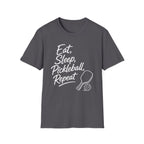 Eat Sleep Pickleball Repeat Dark T-Shirt