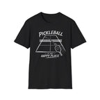 Pickleball is My Happy Place Dark T-Shirt
