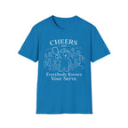Cheers and Everybody Knows Your Name Dark T-Shirt