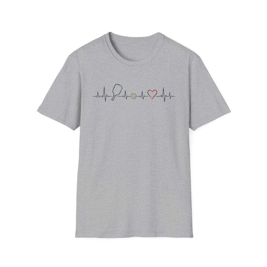 Pickleball Heartbeat T-Shirt