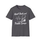 Heart Beats and Paddle Sweeps Dark T-Shirt