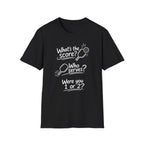 What's the Score? Who Serves? Dark T-Shirt