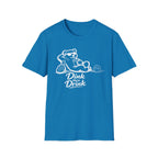 Dinks Then Drinks Teddy Bear Dark T-Shirt