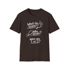 What's the Score? Who Serves? Dark T-Shirt