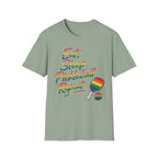 Pride Eat Sleep Pickleball Repeat T-Shirt