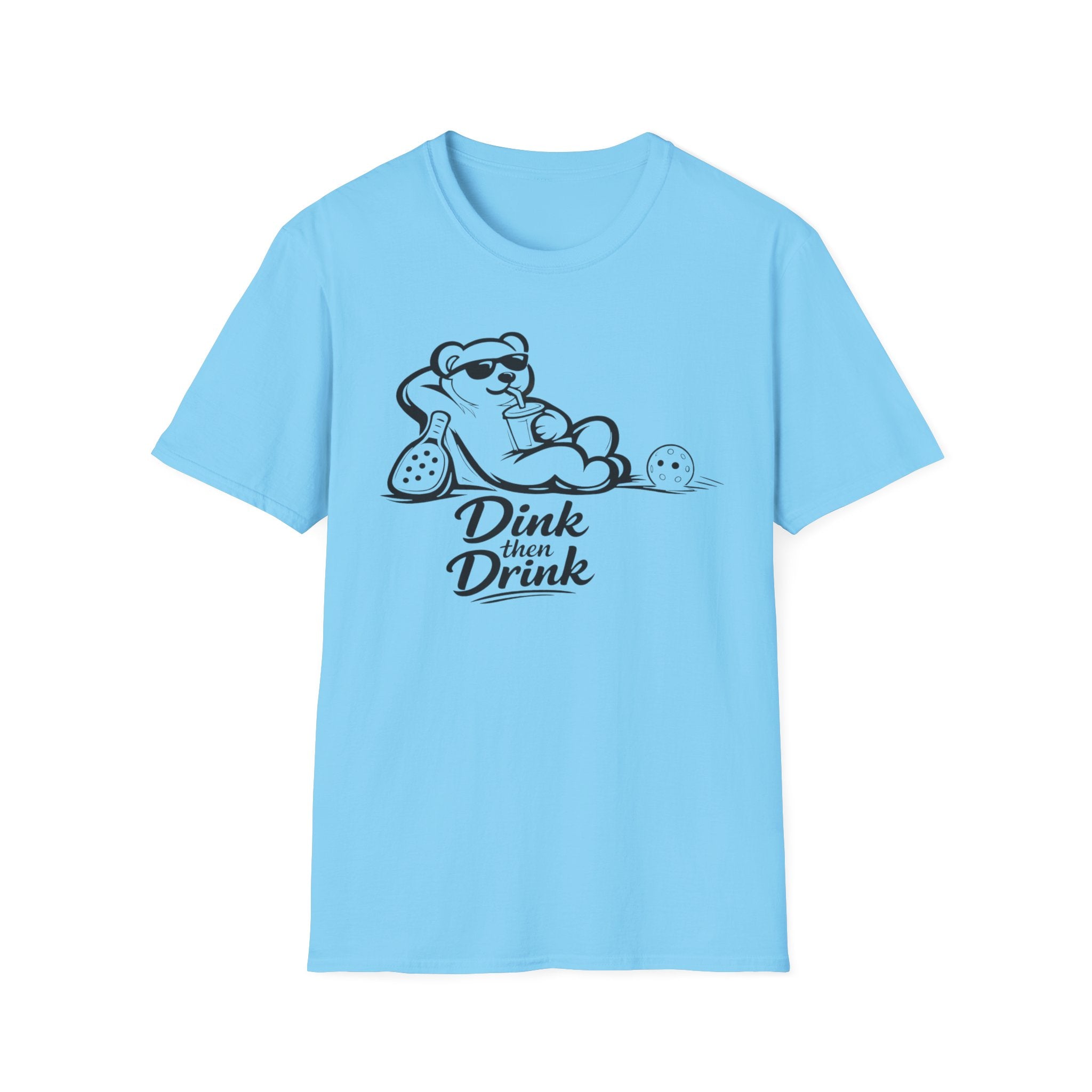 Dink Then Drink Teddy Bear T-Shirt