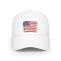 USA Pickleball themed flag - Low Profile Embroidered Baseball Cap