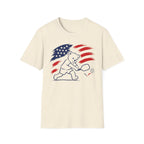 USA Teddy Bear Pickleball Flag