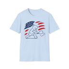 USA Teddy Bear Pickleball Flag