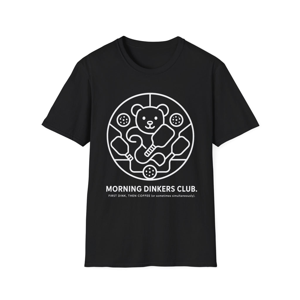 Morning Dinkers Club Dark T-Shirt