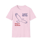 Eagle Home of the Free Land of the Brave T-Shirt