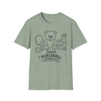 Senior Pickleball Essentials Teddy Bear T-Shirt
