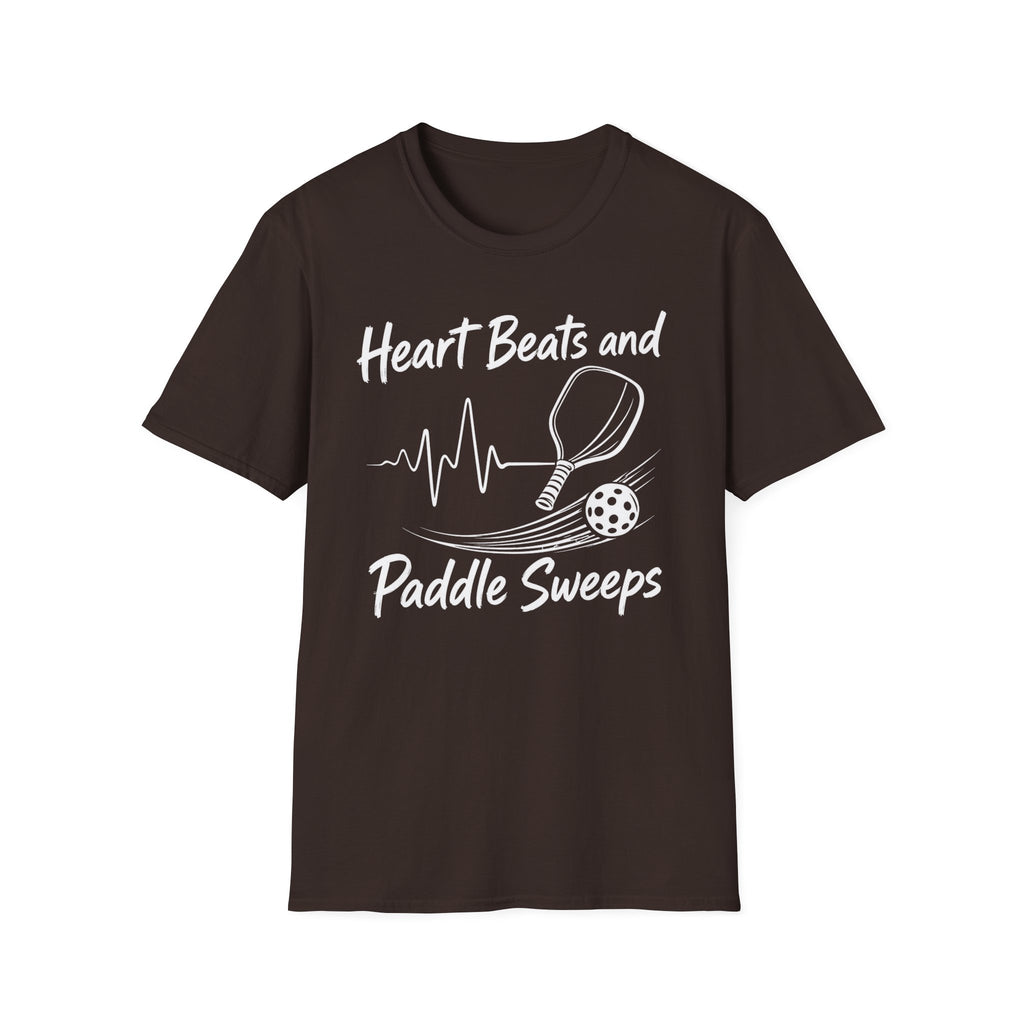 Heart Beats and Paddle Sweeps Dark T-Shirt