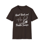 Heart Beats and Paddle Sweeps Dark T-Shirt