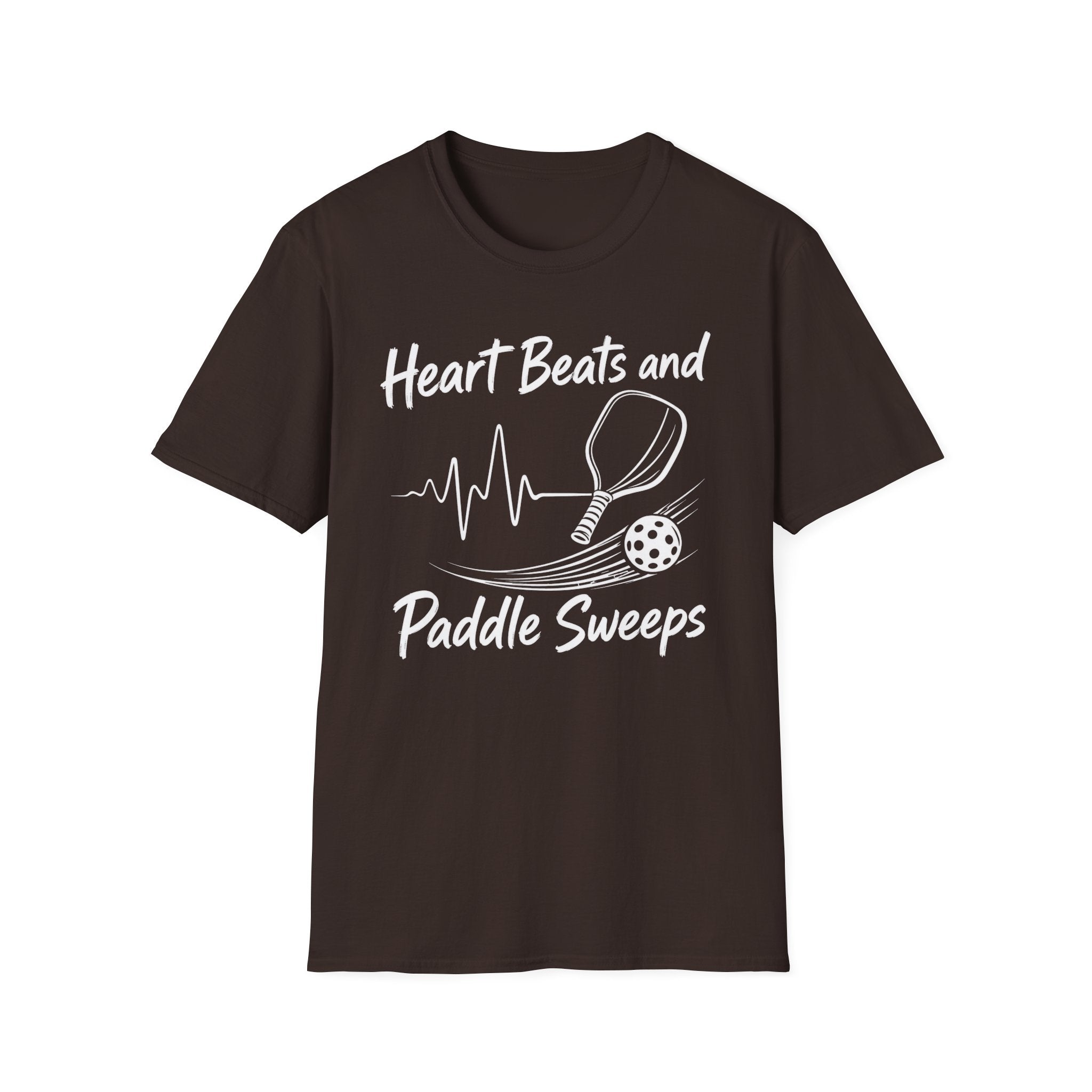 Heart Beats and Paddle Sweeps Dark T-Shirt
