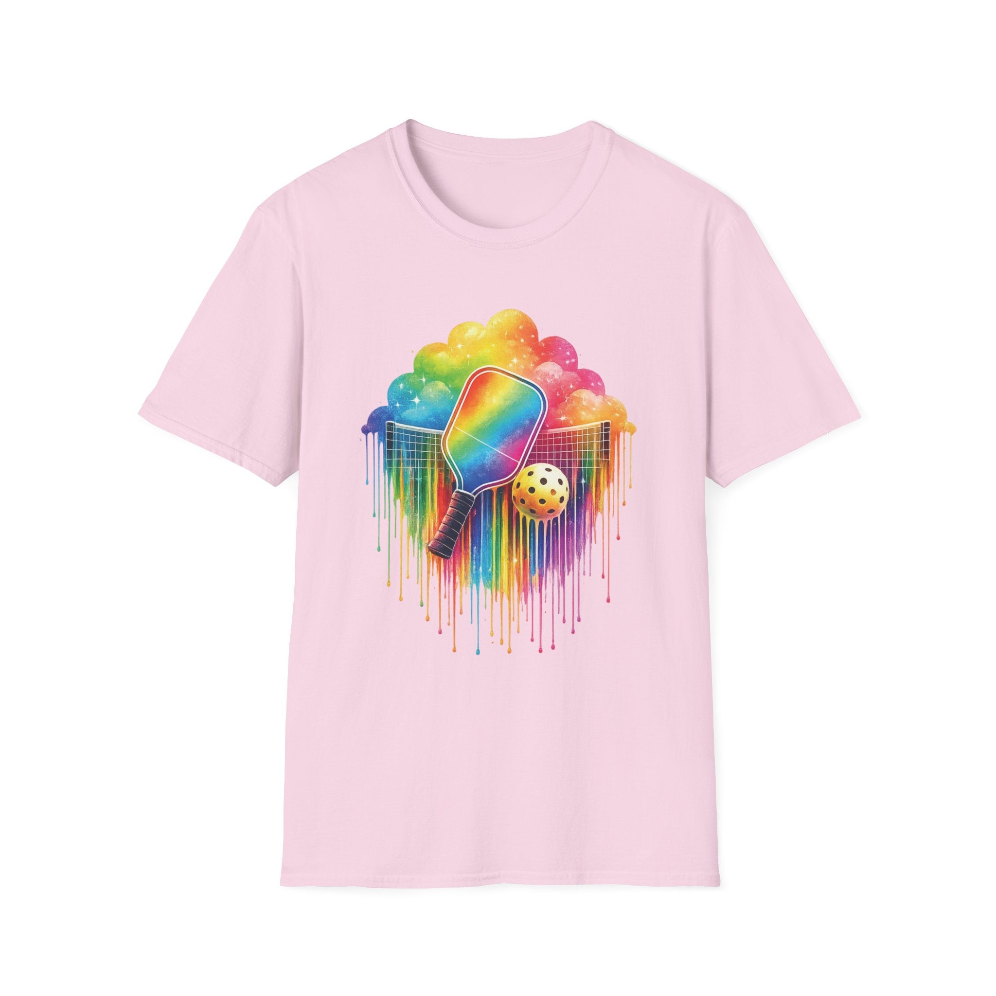 Paint Drip Pickleball Dreamscape T-Shirt
