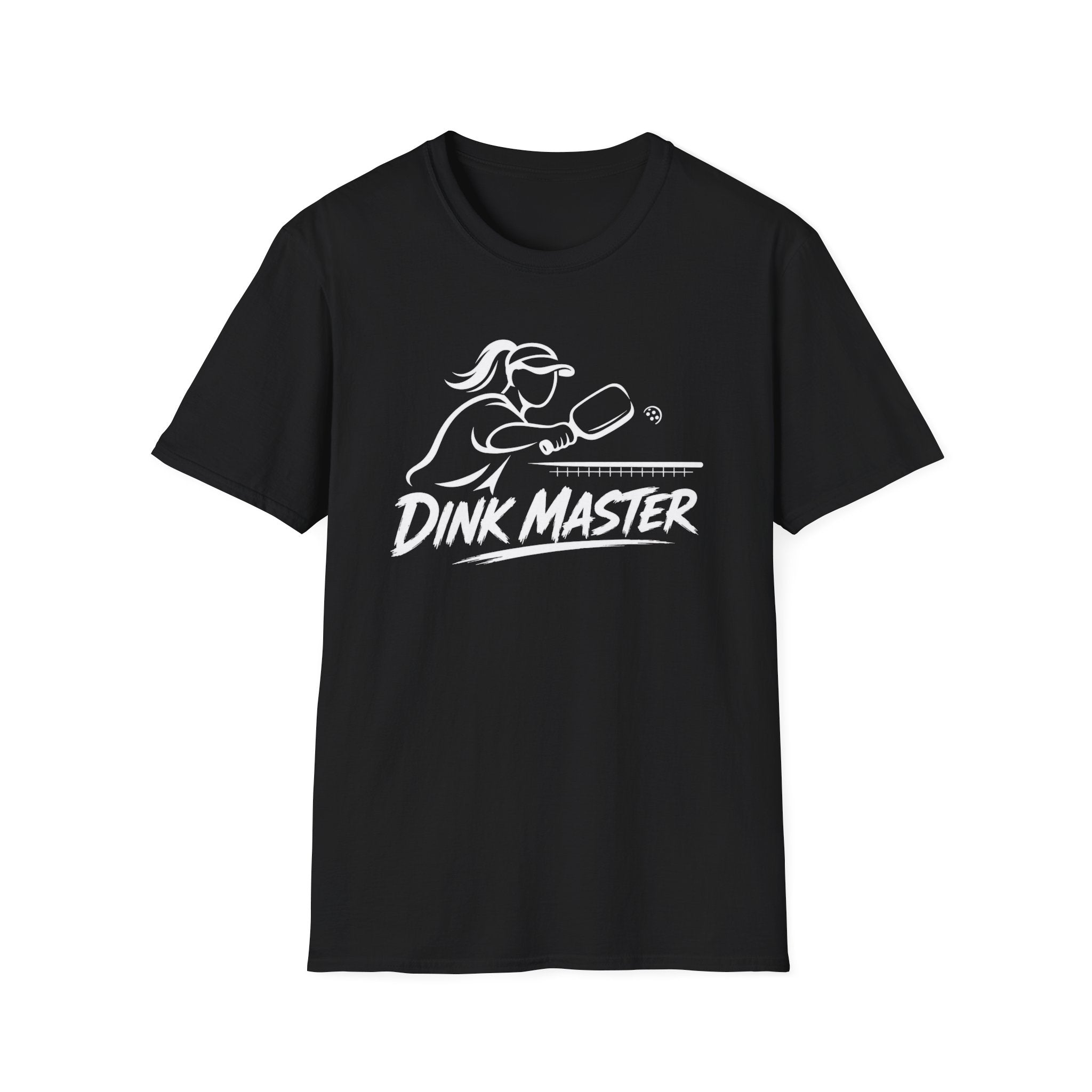 Dink Master Female silhouette Dark T-Shirt