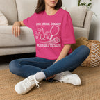Dink. Drink. Connect. Pickleball Socialite Dark T-shirt