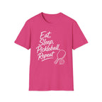 Eat Sleep Pickleball Repeat Dark T-Shirt