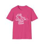 Dinks Then Drinks Teddy Bear Dark T-Shirt