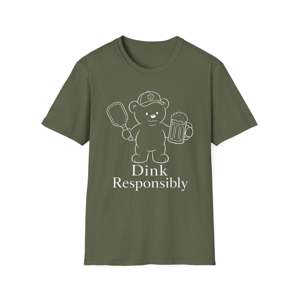 Dink Responsibly Dark T-Shirt
