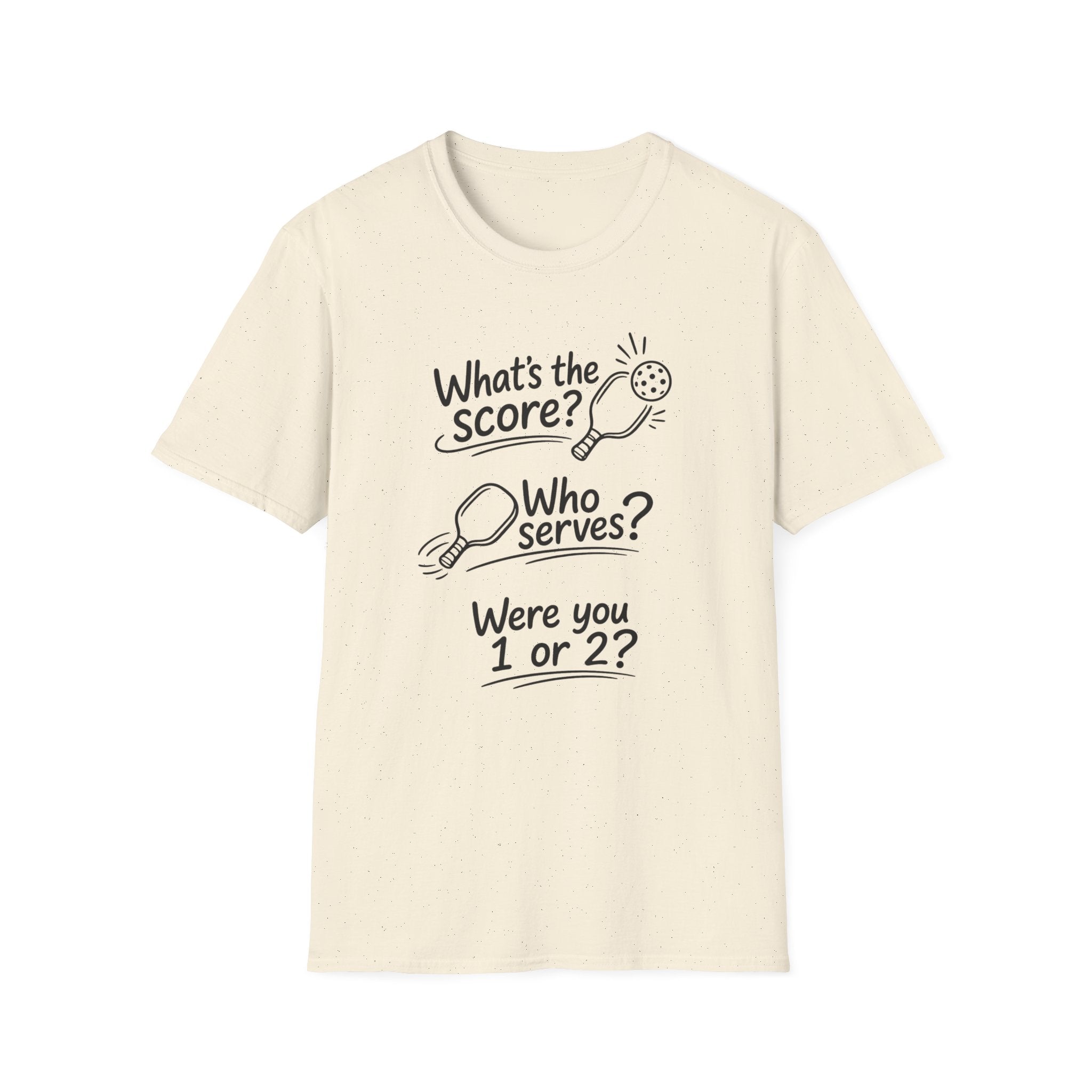 What's the Score? Who Serves? T-Shirt